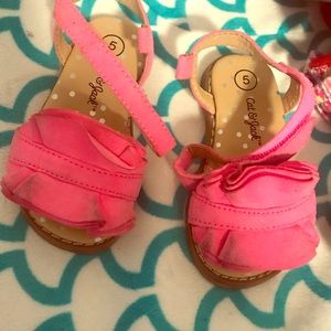 Cat and Jack toddler pink sandals